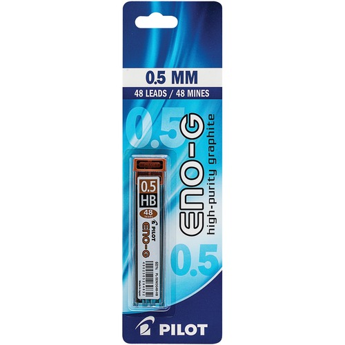 Pilot Pencil Leads HB 0.5 mm 48 leads/pkg - 0.5 mm Point - HB - Smooth Writing - 48 / Pack