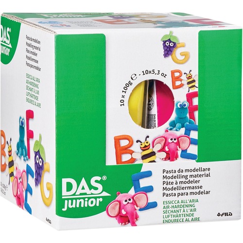 DAS Modeling Clay - Modeling - 10 / Box - Assorted