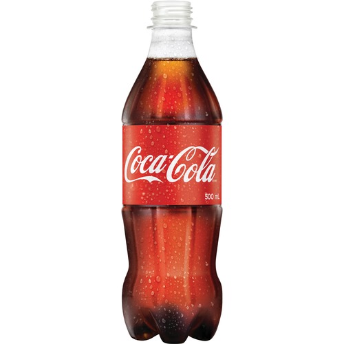 Coca-Cola Soft Drink - Ready-to-Drink - 500 mL - 24 / Case / Bottle