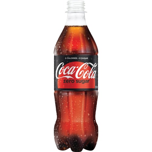 Coca-Cola Zero Zero Sugar - Ready-to-Drink - 500 mL - 24 / Case / Bottle