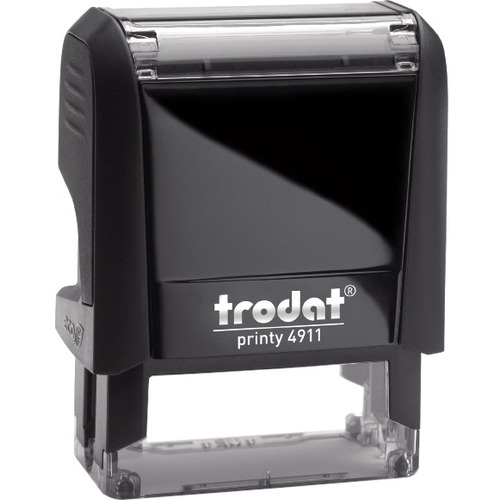 Printy 4911 Self-Inking Message Stamp - Message Stamp - Recycled