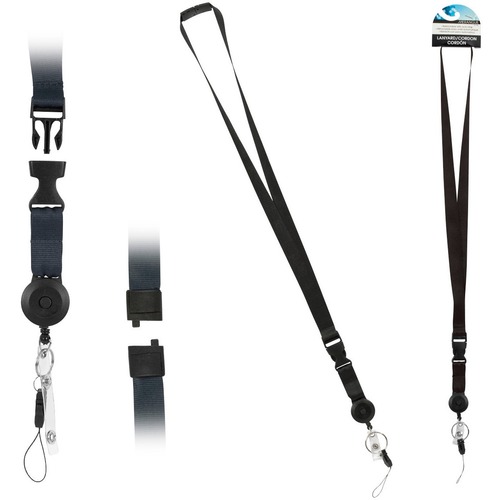 Merangue Retractable with Auto Stop Lanyard - Lanyards - MGE1009200120000