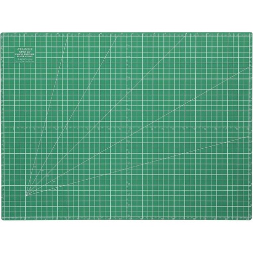 Merangue 18" x 24" Cutting Mat - Cutting - 24" (609.60 mm) Length x 18" (457.20 mm) Width x 0.25" (6.35 mm) Depth - Rectangle - Green