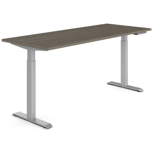 Offices To Go Ionic Quick Assembly Electric Height Adjustable Table - 72" x 24" x 45.7" - Finish: Absolute Acajou