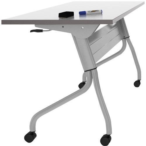 Offices To Go Ionic Desk - 48" x 24" x 29.5" - Finish: High Gloss