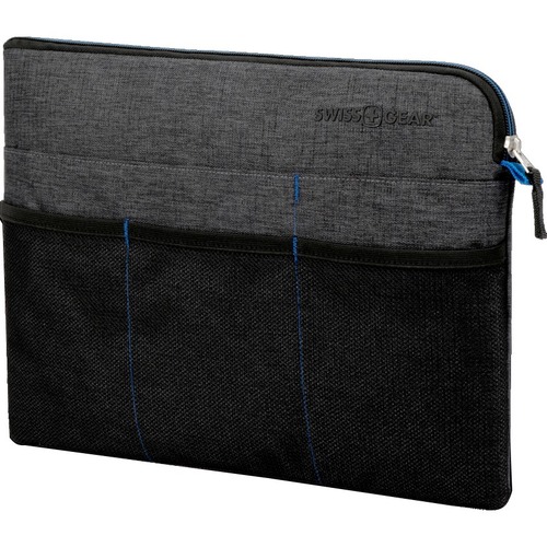 SwissGear Carrying Case (Sleeve) for 13.3" Notebook - Gray - Scratch Resistant - 10" (254 mm) Height x 14" (355.60 mm) Width x 0.40" (10.16 mm) Depth - Laptop Cases & Bags - HDLSWC0172005