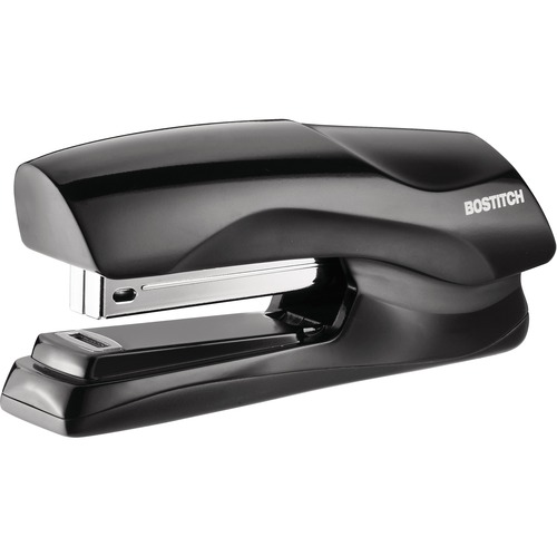 Bostitch Antimicrobial Flat Clinch Stapler, 40 Sheets, Full Strip - 40 Sheets Capacity - Full Strip - Black