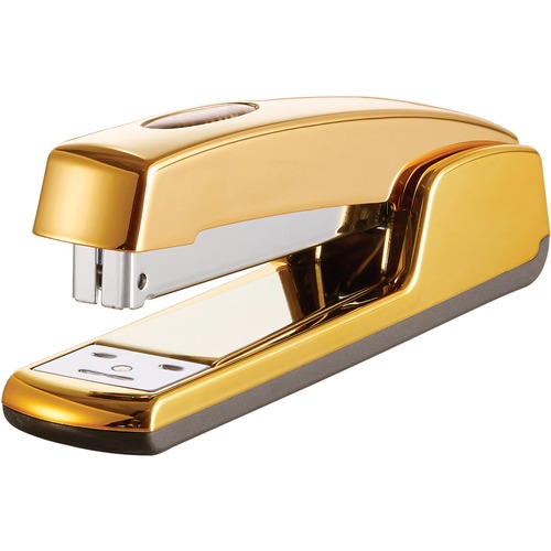 Bostitch Metallic Gold Stapler, 20 Sheets - 20 Sheets Capacity - Full Strip - Metallic Gold - Desktop Staplers - BOSB5000GOLD