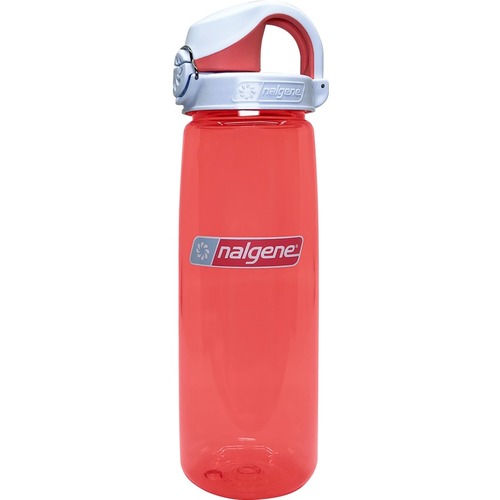 Nalgene On the Fly Water Bottle 24 oz Coral/Coral - 709.76 mL - Coral, Frost Coral - Copolyester