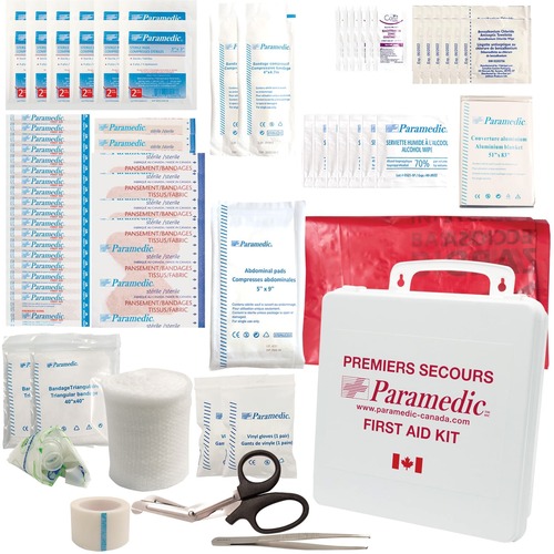 Paramedic First Aid CSA Safety Kit Low to Moderate Risks Small - 25 x Individual(s) - White - First Aid Kits & Supplies - PME620278020083