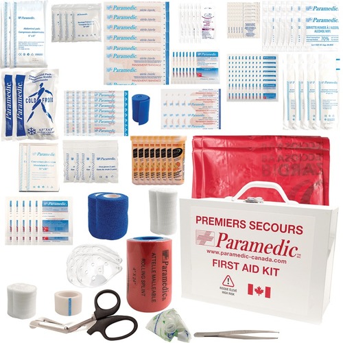 Paramedic First Aid CSA Safety Kits High Risks Medium - 50 x Individual(s) - White - First Aid Kits & Supplies - PME620278019919