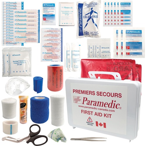 Paramedic First Aid CSA Safety Kits High Risks Small - 25 x Individual(s) - White