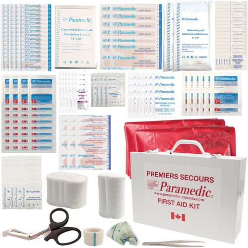 Paramedic First Aid CSA Safety Kits Low to Moderate Risks Large - 50 x Individual(s) - White - First Aid Kits & Supplies - PME620278020076