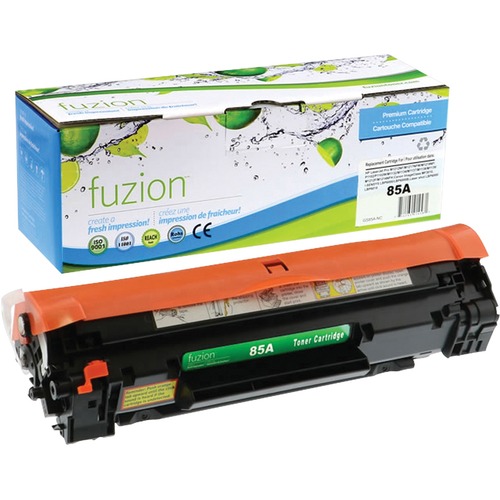 Fuzion Toner Cartridge - Alternative for HP CE285D - Black - Laser - 3200 x Pages - 2 / Pack