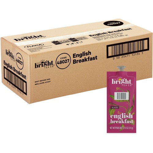 The Bright Tea Co. English Breakfast Black Tea Freshpack - 100 / Carton
