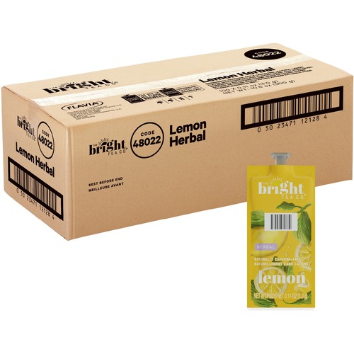 The Bright Tea Co. Lemon Herbal Tea Freshpack - 100 / Carton