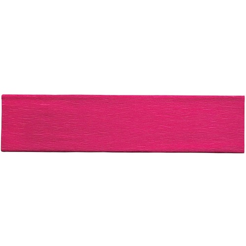 Dennecrepe Crepe Paper - Art - 20" (508 mm)Width x 90" (2286 mm)Length - 12 / Pack - Pink