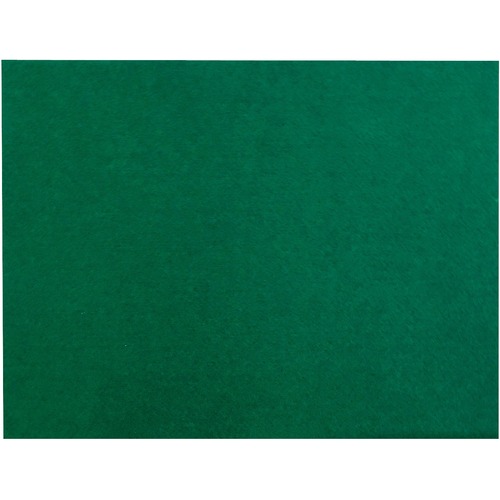 Link Product Felt Sheet - Collage, Applique - 9" (228.60 mm)Width x 12" (304.80 mm)Length - 10 / Pack - Green - Acrylic