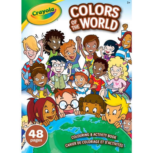 Crayola Colors Of the World Colouring Book 48 pages Printed Book - Book