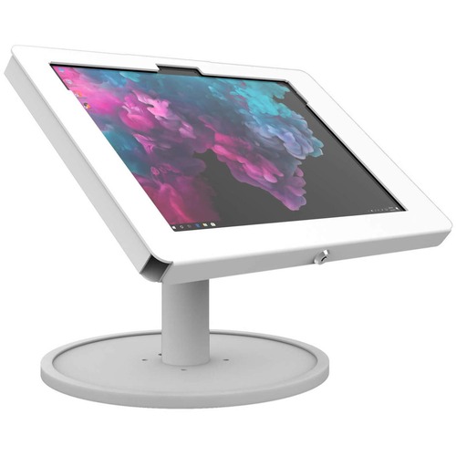 The Joy Factory Elevate II Countertop Kiosk for Surface Pro 8 (White) - 10.80" (274.32 mm) Height x 9.81" (249.17 mm) Width - Countertop, Desktop, Freestanding - White