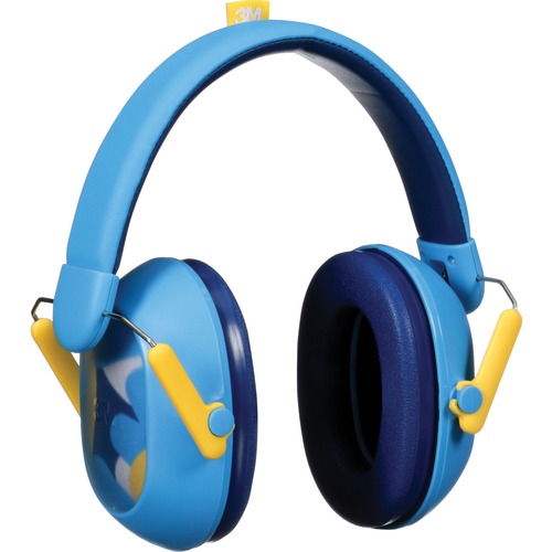 3M Kids Hearing Protection Blue - Recommended for: Head - Foldable, Flexible - Ear Protection - Steel - Blue