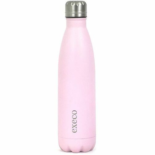 EXECO Insulated Bottle - Stainless Steel - Matte Pink - 500 mL - Cups & Glasses - GCIXGB500MPK