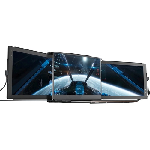 Mobile Pixels TRIO 13" Class Full HD LCD Monitor - 16:9 - Gunmetal Gray - 12.5" Viewable - 1920 x 1080 - 300 Nit