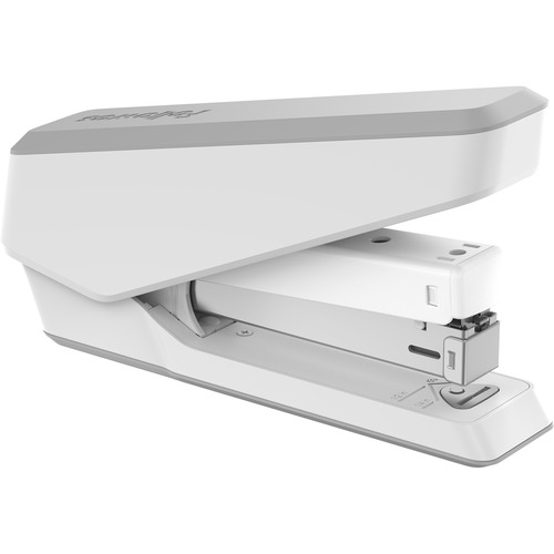 Fellowes LX850 Full Strip EasyPress Stapler - White - 210 Staple Capacity - Full Strip - White - Desktop Staplers - FEL5011601