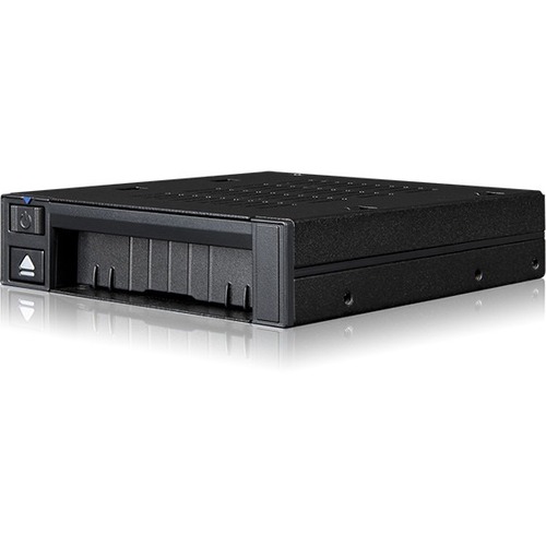 Icy Dock FlexiDOCK MB021VP-B Drive Enclosure for 3.5" U.2, PCI Express NVMe - SFF-8654 SlimSAS Host Interface Internal - Black