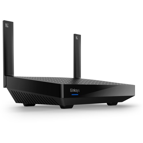 Linksys Hydra Pro 6: Dual-Band Mesh WiFi 6 Router - Dual Band - 2.40 GHz ISM Band - 5 GHz UNII Band - 2 x Antenna(2 x External) - 675 MB/s Wireless Speed - 4 x Network Port - 1 x Broadband Port - USB - Gigabit Ethernet - Desktop