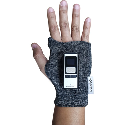 KoamTac KDC185 Safety Glove Module - Large, Left - Hand Protection - Large Size - For Left Hand - Yarn - Lightweight, Flexible, Durable, Cut Resistant - For Wearable Barcode Scanner