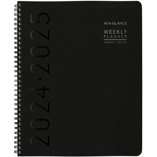 At-A-Glance Contempo Academic Weekly/Monthly Appointment Book - Large Size - Academic - Julian Dates - Weekly, Monthly - 12 Month - July 2023 - June 2024 - Half-hourly, 8:00 AM to 5:30 PM - Monday - Friday - 1 Week, 1 Month Double Page Layout - 11" x 8 1/