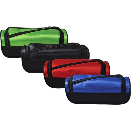 Winnable Carrying Case Pencil - Assorted - Polyster Body - 3.50" (88.90 mm) Height x 9" (228.60 mm) Width x 3.30" (83.82 mm) Depth - 1 Each