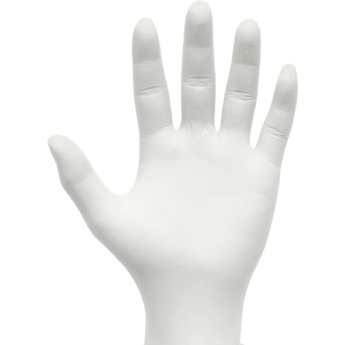 STRONG General Purpose Latex Gloves - Powdered - Medium Size - Cream - Powdered - For General Purpose, Janitorial Use, Cleaning, Salon, Hospitality, Food Handling, Tattoo Studio, Food - 100 / Box