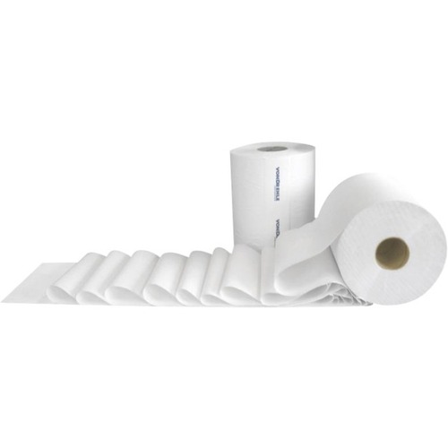 Transcend 7" x 600' Controlled Use Roll Towels - 1 Ply - 2.50" Core - White - 12 / Case