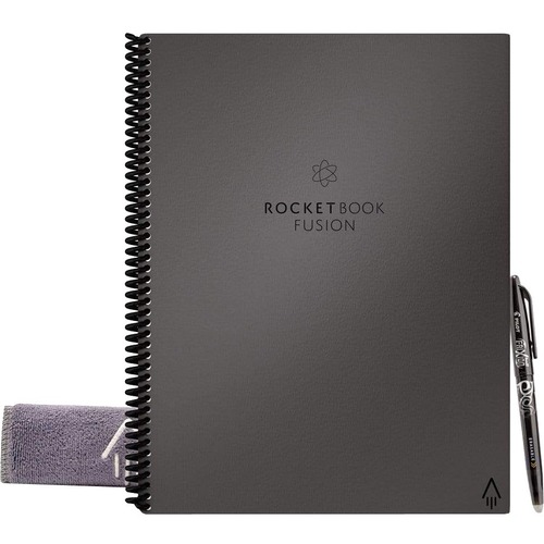 Rocketbook Fusion Notebook - 7 Subject(s) - 21 Sheets - Executive - 6" x 8 4/5" - Reusable - 1 Each