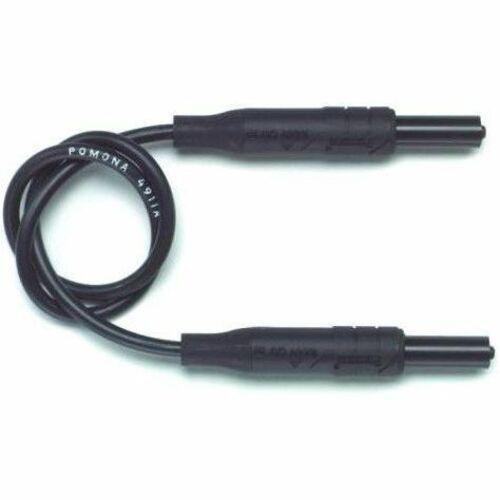 Pomona Retractable Sheath Banana Plug Patch Cord