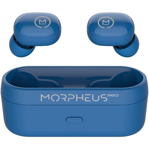Morpheus 360 Spire True Wireless Earbuds - Bluetooth In-Ear Headphones with Microphone - TW1500L - HiFi Stereo - 20 Hour Playtime - Binaural - In-ear Wireless Headphones - Magnetic Charging Case - USB Charging - Waterproof/Sweatproof IPX4 - Designed for S