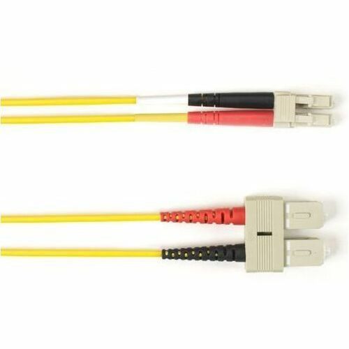 Black Box Colored Fiber OM2 50/125 Multimode Fiber Optic Patch Cable - OFNP Plenum