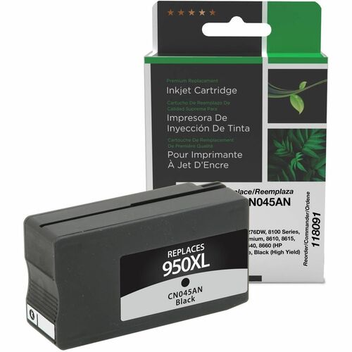 Clover Technologies Remanufactured Inkjet Cartridge, Alternative for HP 950XL - Black - Ink Cartridges & Printheads - CIG118091