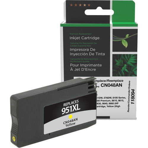 Clover Technologies Remanufactured Ink Cartridge, Alternative for HP 951XL - Yellow