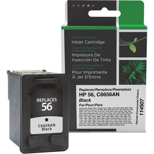 Clover Technologies Remanufactured Ink Cartridge - Alternative for HP 56 - Black - Inkjet - 520 Pages - 1 Each