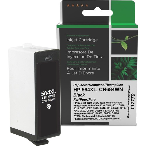 Clover Technologies Remanufactured Ink Cartridge - Alternative for HP 564XL - Black
