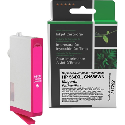 Clover Technologies Remanufactured Ink Cartridge - Alternative for HP 564XL - Magenta