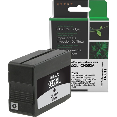 Clover Technologies Remanufactured Inkjet Cartridge - Alternative for HP 932XL - Black