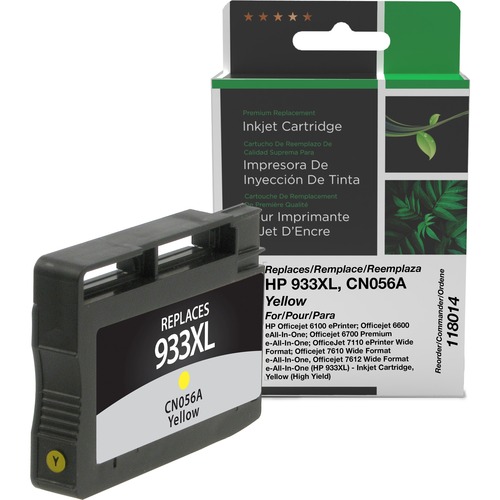 Clover Technologies Remanufactured Inkjet Cartridge - Alternative for HP 933XL - Yellow