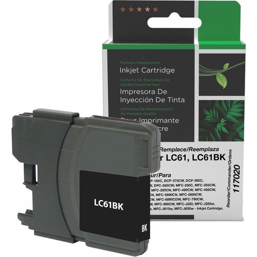 Clover Technologies Remanufactured Inkjet Cartridge - Alternative for Brother - Black