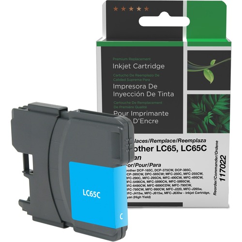 Clover Technologies Remanufactured Ink Cartridge - Alternative for Brother - Cyan