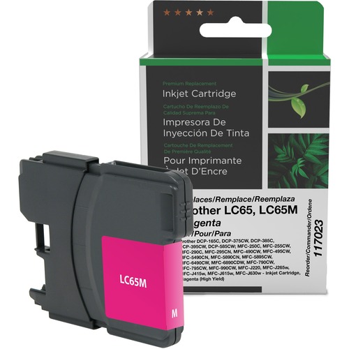 Clover Technologies Remanufactured Inkjet Cartridge - Alternative for Brother - Magenta