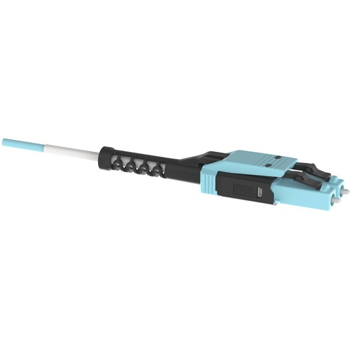 Panduit Opti-Core LC Patch Cord - 52.49 ft Fiber Optic Network Cable for Network Device - First End: 2 x LC Uniboot Network - Male - Second End: 2 x LC Uniboot Network - Male - Patch Cable - OFNP, Plenum - Aqua - 1